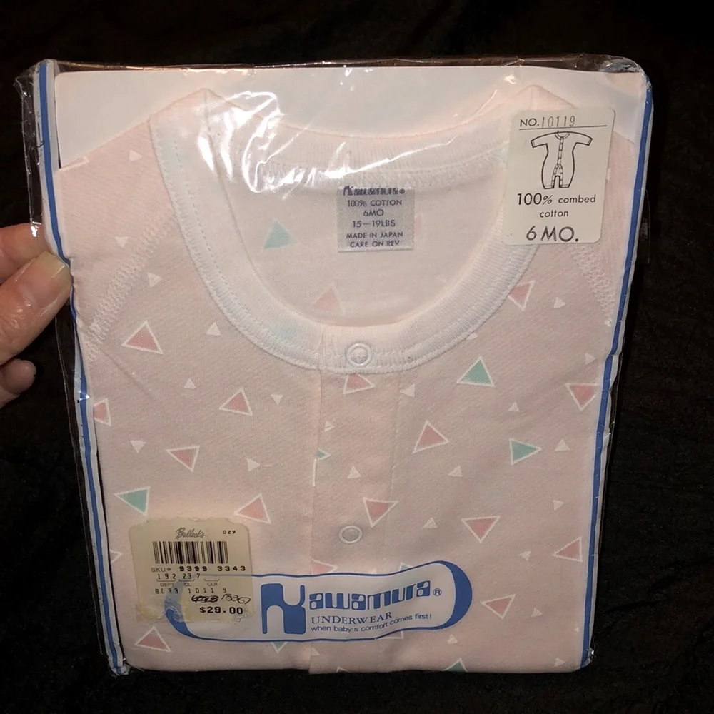 Kawamura Baby Onesie - 6 month